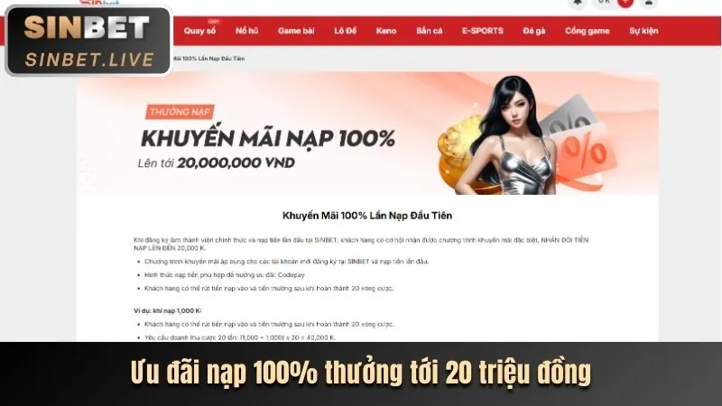 Khuyến mãi chào mừng thành viên mới của Onebet